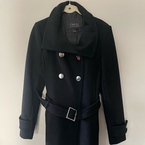 Aritzia T. Babaton black pea coat size small. Made in Canada. Worn once